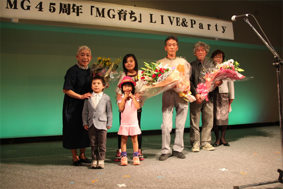 花束贈呈